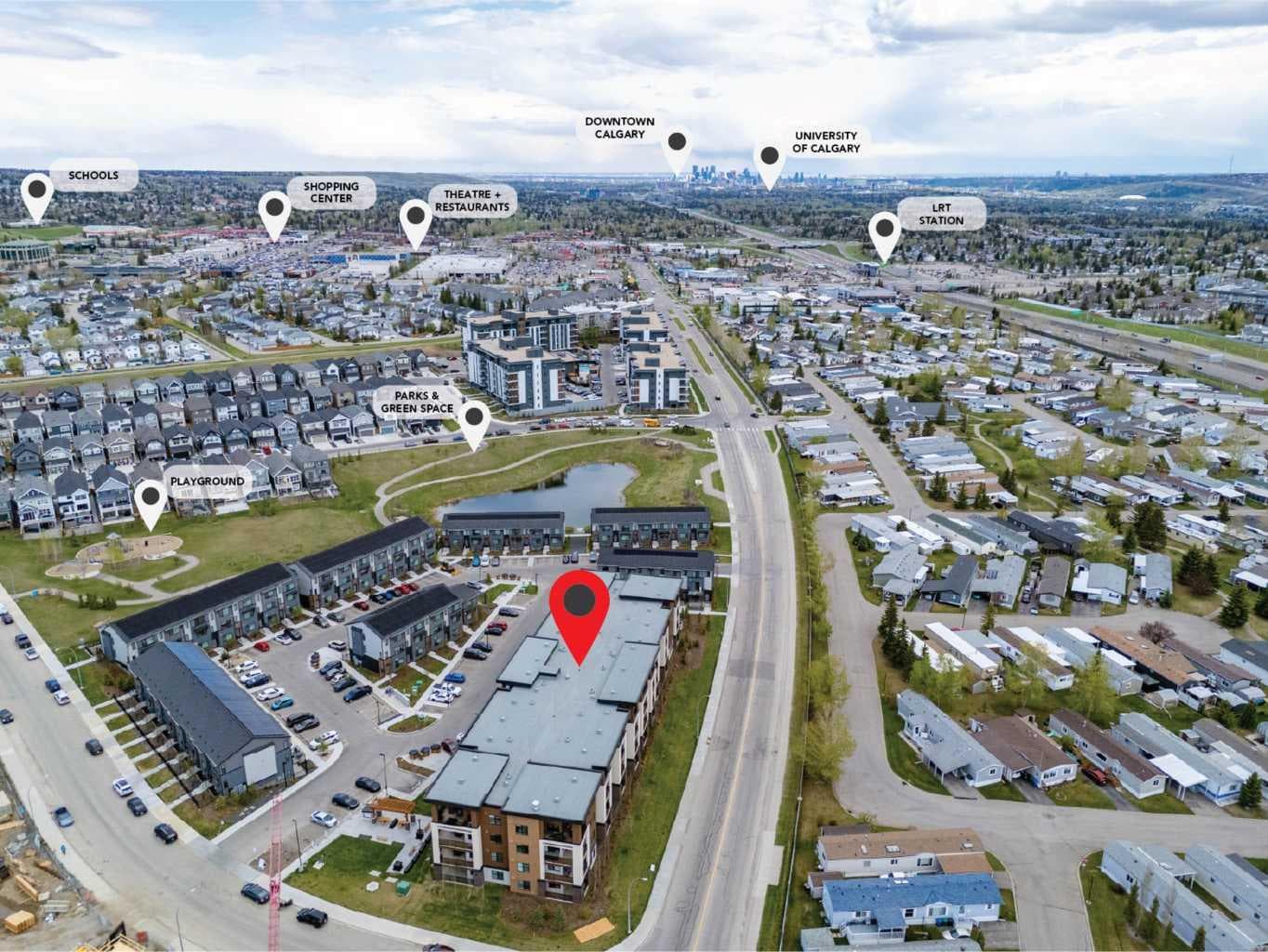 1306, 81 Arbour Lake View NW