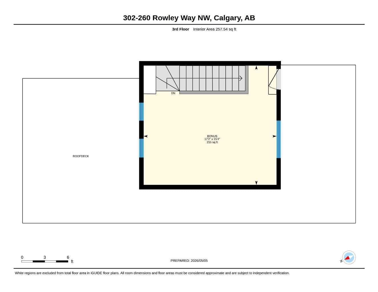 302, 260 Rowley Way NW