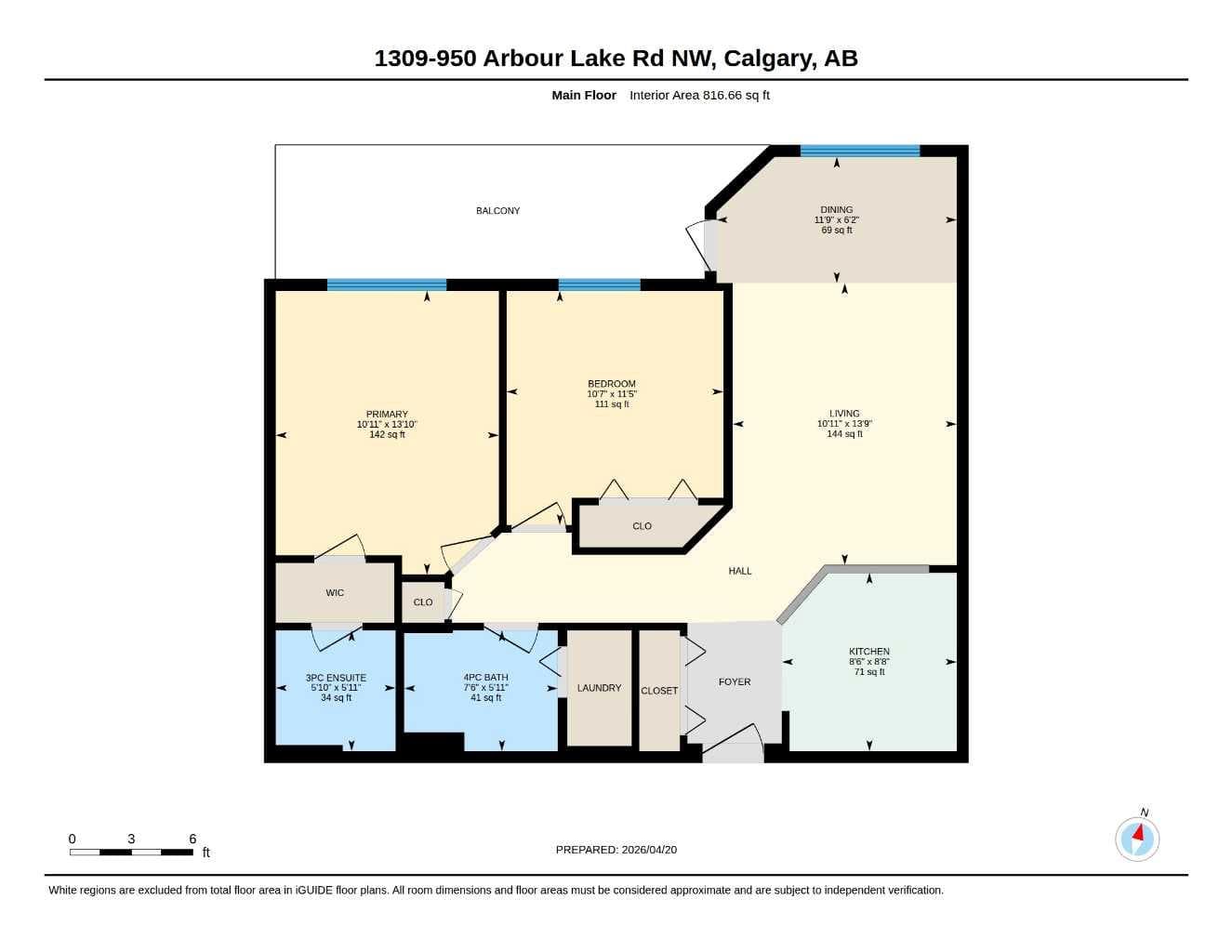 1309, 950 Arbour Lake Road NW