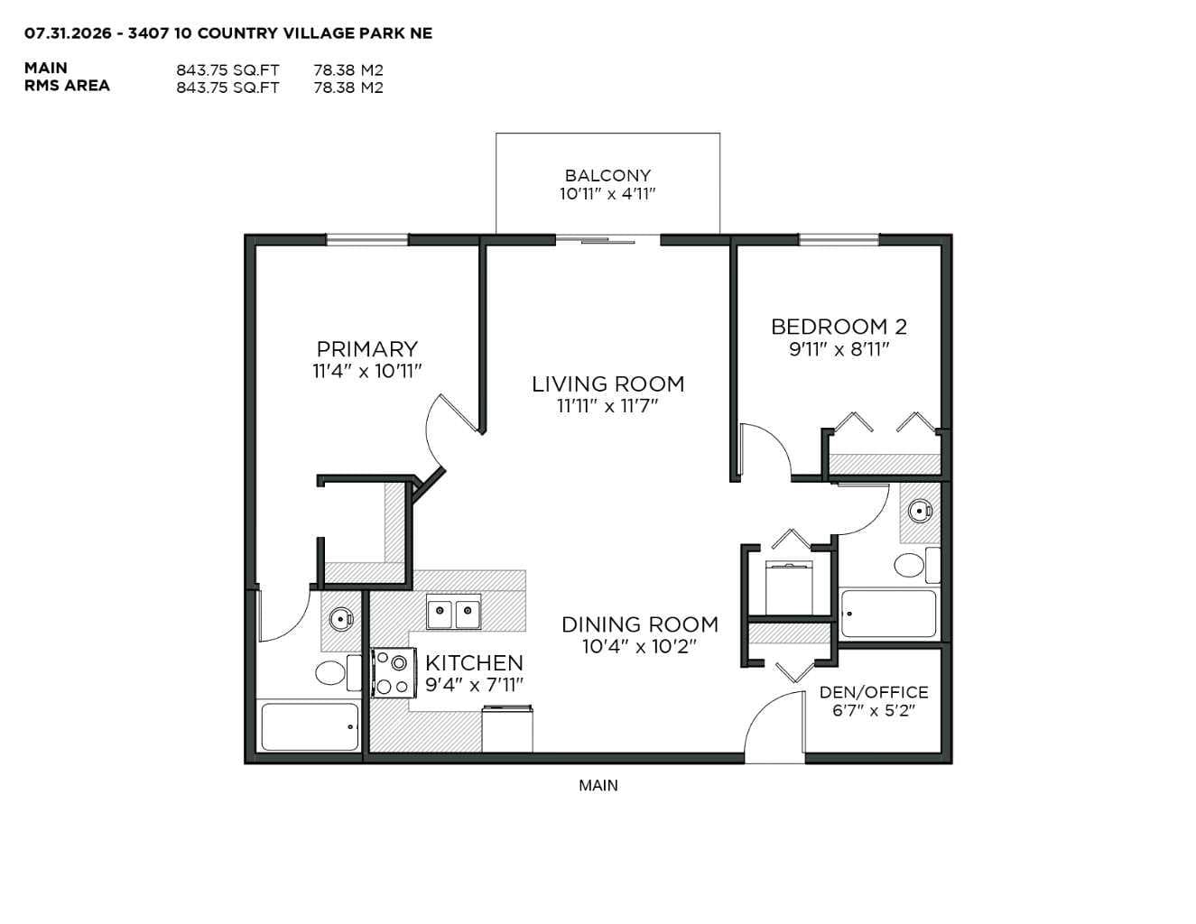 3407, 10 Country Village Park NE