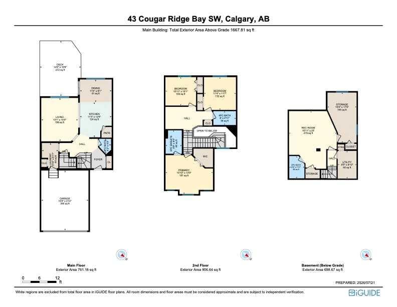43 Cougar Ridge Bay SW