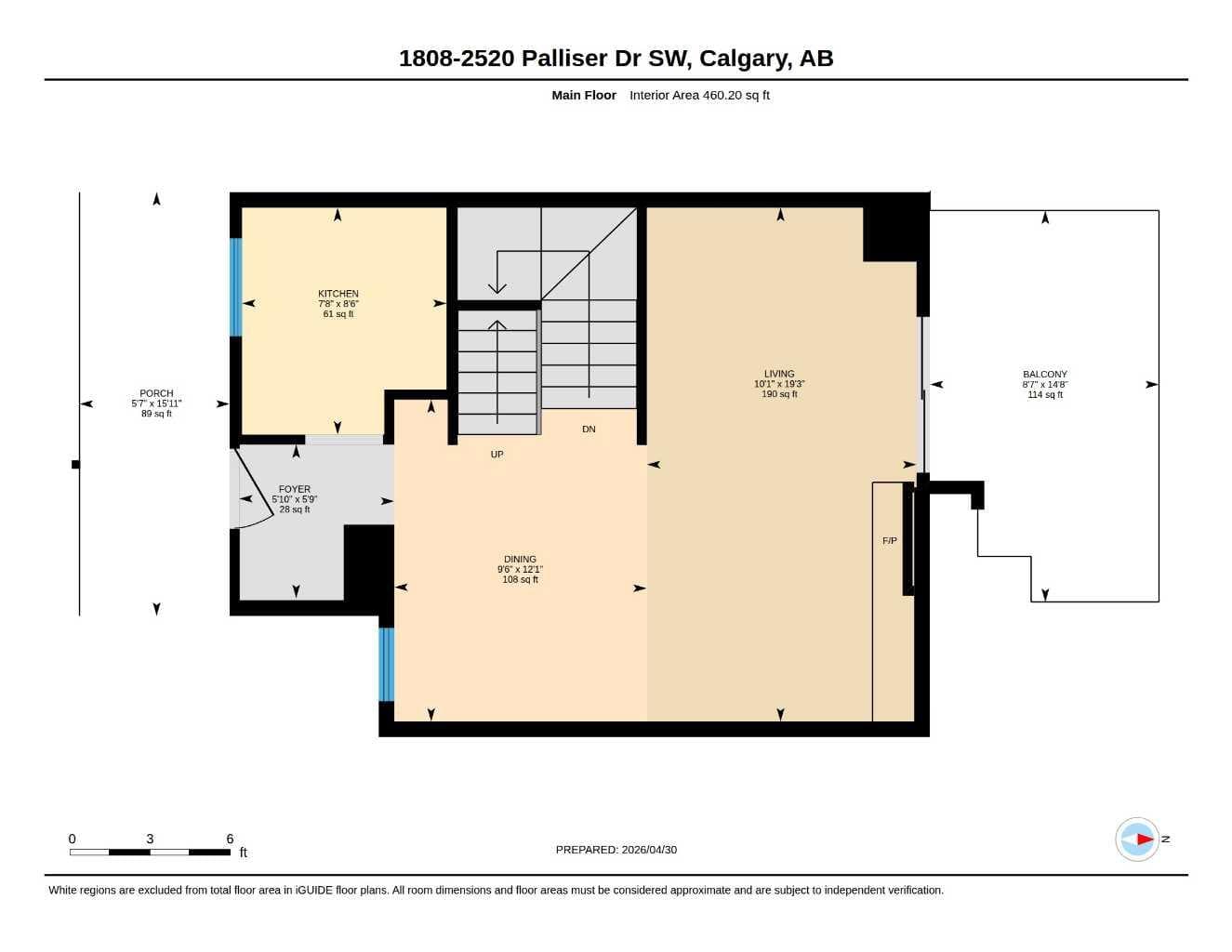 1808, 2520 Palliser Drive SW