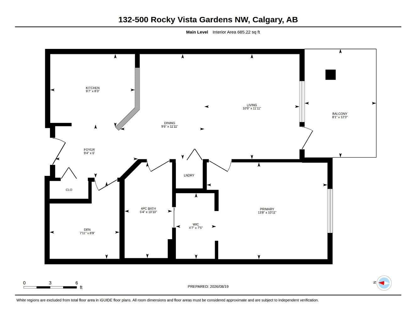 132, 500 Rocky Vista Gardens NW